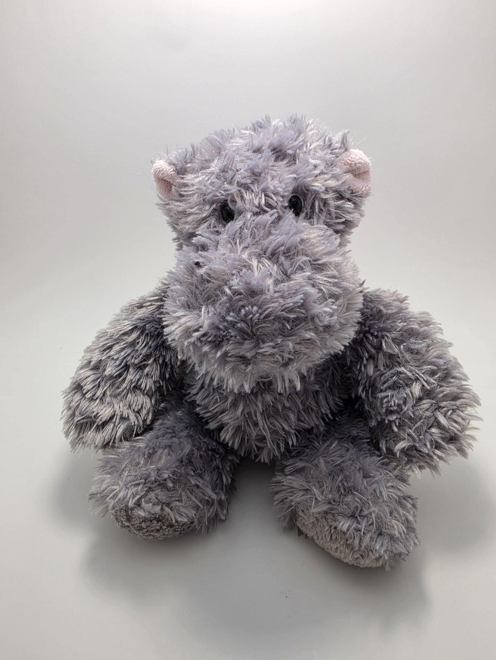 Vintage Aurora Tubbie Wubbie Gray Hippo Plush (10 inch)